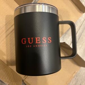 Guess Black Travel Mug